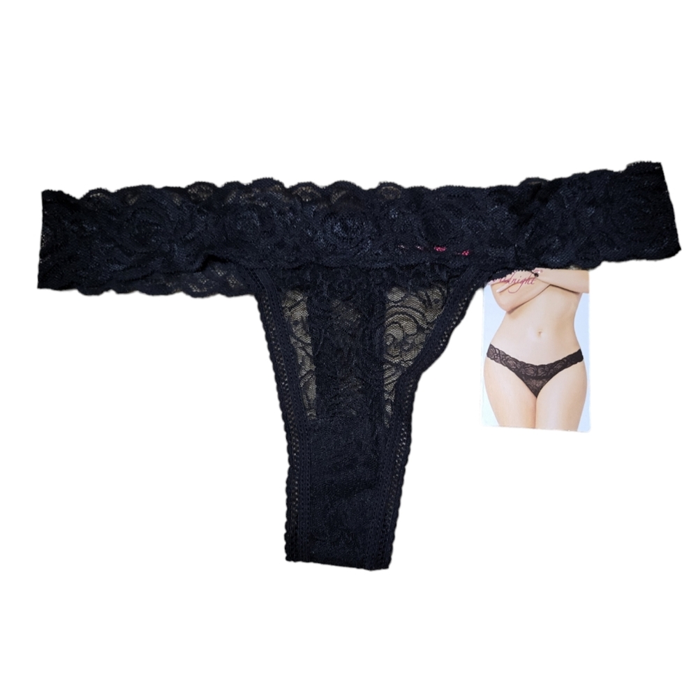 Dolls Kill Forever Mine Lace Thong NWT L